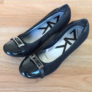 Anne Klein Sport Black Wedge Pump